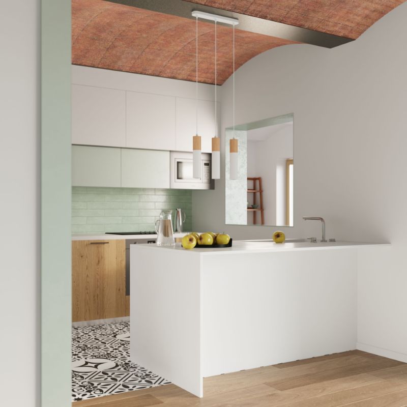 Plafond Sollux Lighting PABLO hvid 1 stk.