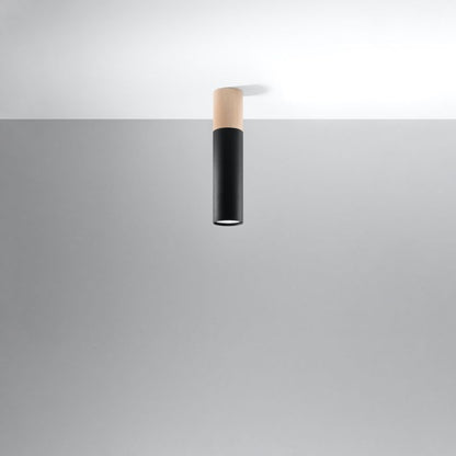 Plafond Sollux Lighting PABLO sort 1 stk.