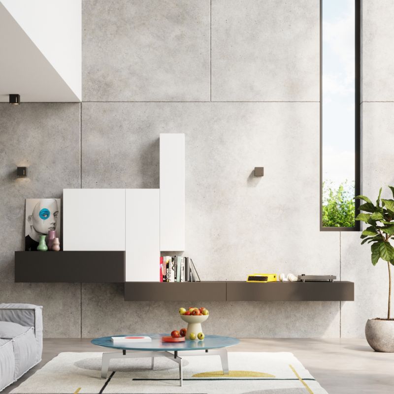 Plafond Sollux Lighting PIXAR mat-sort 1 stk.