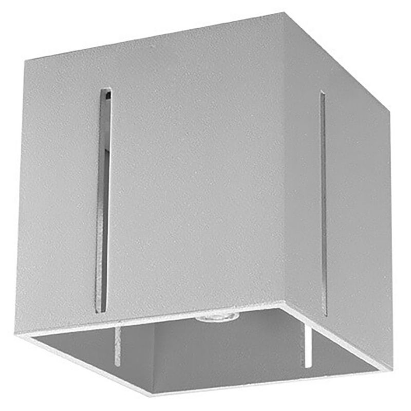 Sollux Lighting Pixar grå plafondæksel 1 stk.