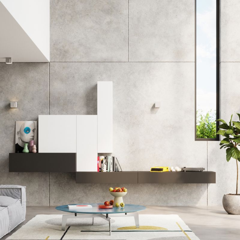 Sollux Lighting Pixar grå plafondæksel 1 stk.