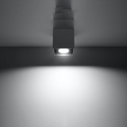 Plafond Sollux Lighting QUAD 1 antracit 1 stk.