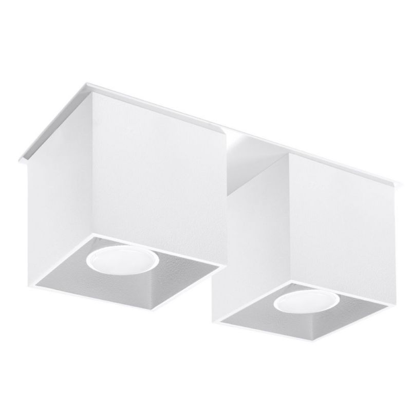 Plafond Sollux Lighting QUAD 2 hvid 1 stk.