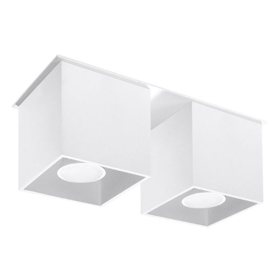 Plafond Sollux Lighting QUAD 2 hvid 1 stk.