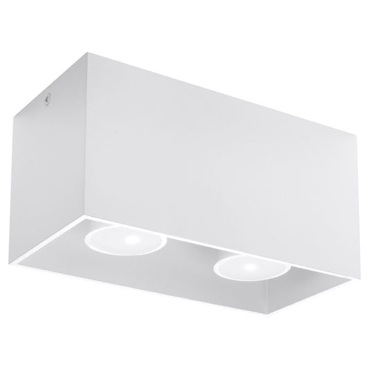 Plafond Sollux Lighting QUAD MAXI hvid 1 stk.