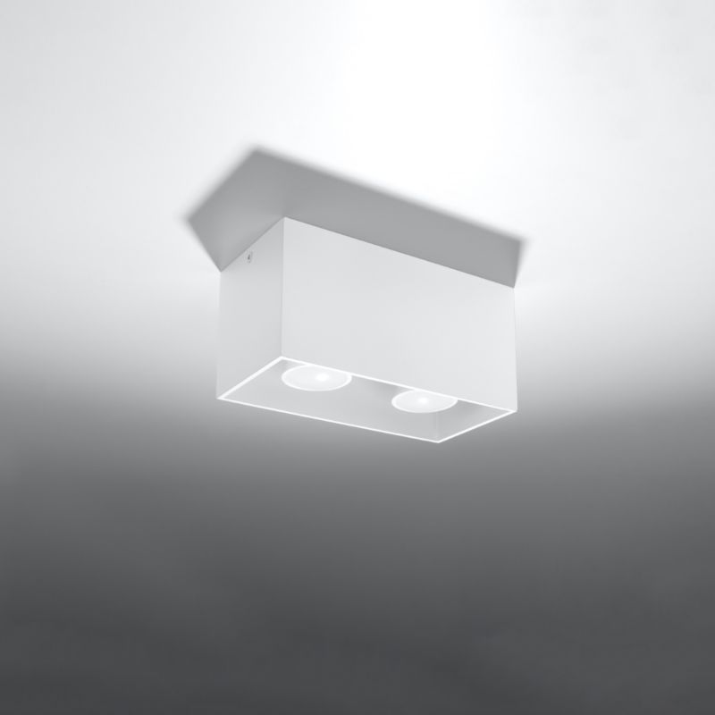 Plafond Sollux Lighting QUAD MAXI hvid 1 stk.