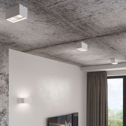 Plafond Sollux Lighting QUAD MAXI hvid 1 stk.