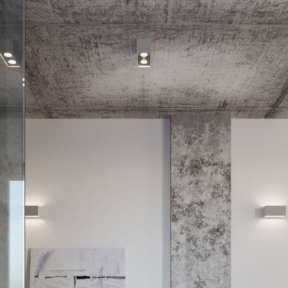 Plafond Sollux Lighting QUAD MAXI grå 1 stk.