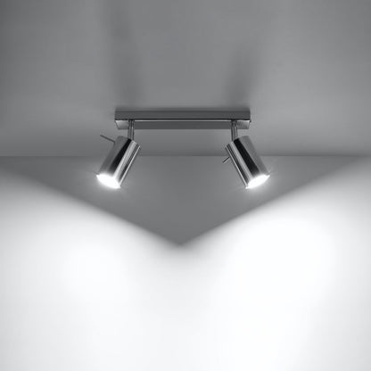 Plafond Sollux Lighting RING 2 krom 1 stk.