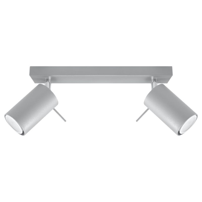 Plafond Sollux Lighting RING 2 grå 1 stk.