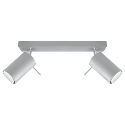 Plafond Sollux Lighting RING 2 grå 1 stk.