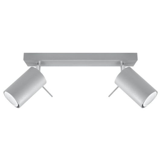 Plafond Sollux Lighting RING 2 grå 1 stk.