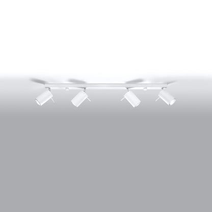 Plafond Sollux Lighting RING 4L hvid 1 stk.