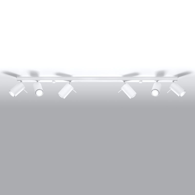 Sollux Lighting RING 6L loftlampe hvid 1 stk.