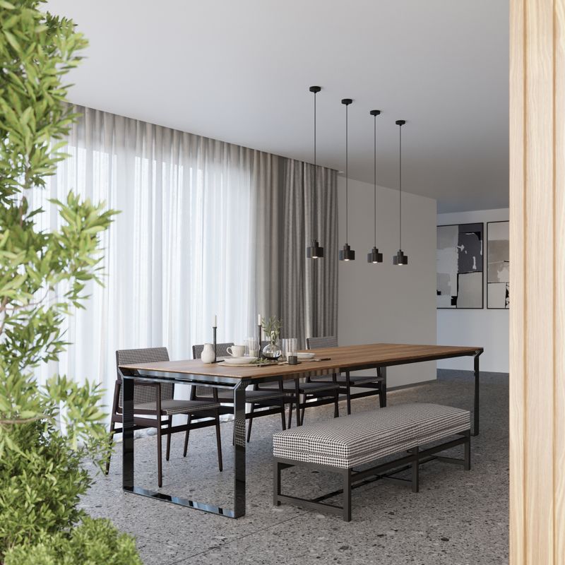 Plafond Sollux Lighting SAVAR 2 mat-sort 1 stk.