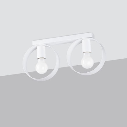 Plafond Sollux Lighting TITRAN 2 hvid 1 stk.