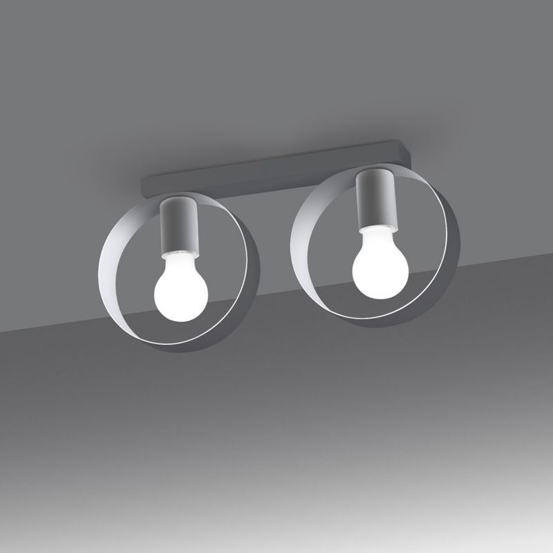 Plafond Sollux Lighting TITRAN 2 hvid 1 stk.