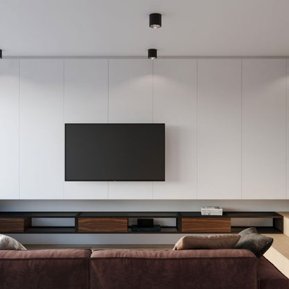 Plafond Sollux Lighting TIUBE sort 1 stk.