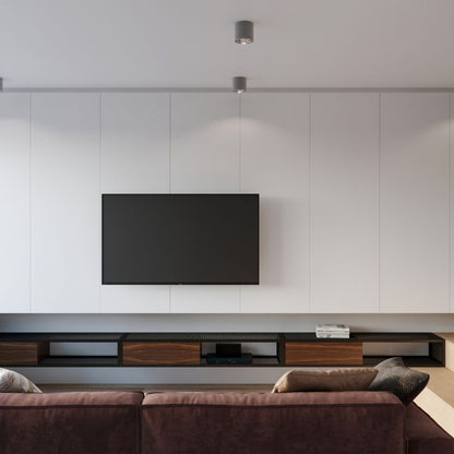 Plafond Sollux Lighting TIUBE grå 1 stk.