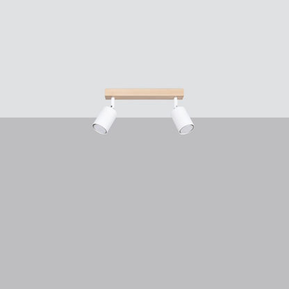 Plafond Sollux Lighting VERDO 2 hvid 1 stk.