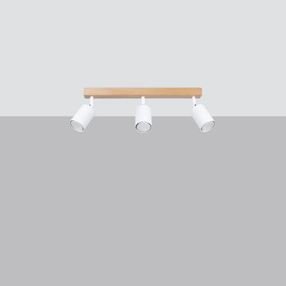 Plafond Sollux Lighting VERDO 3L hvid 1 stk.