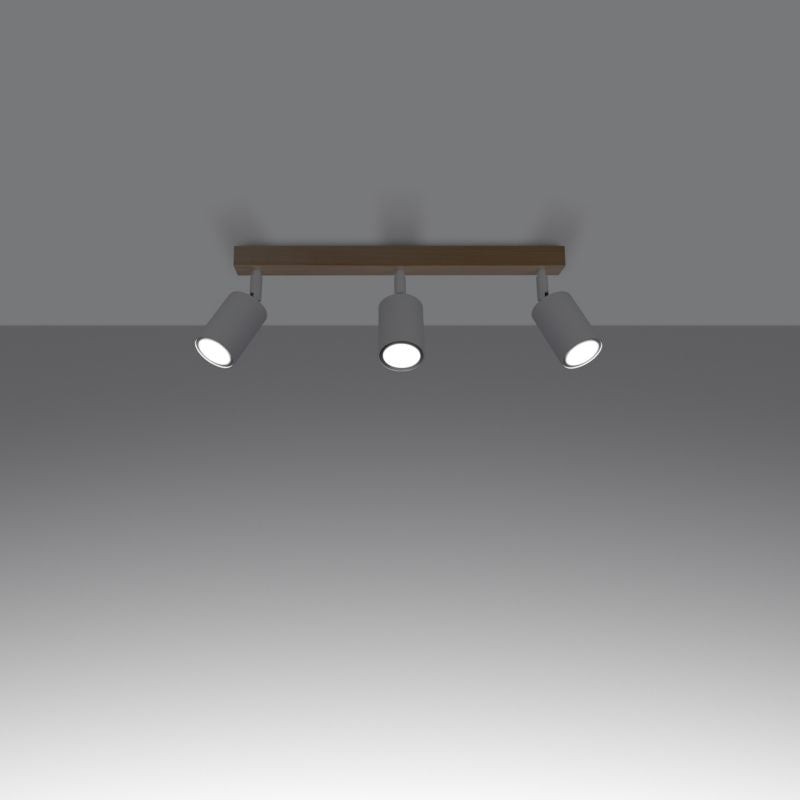 Plafond Sollux Lighting VERDO 3L hvid 1 stk.