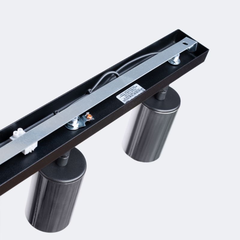 Plafond Sollux Lighting WINX 3 sort/krom 1 stk.