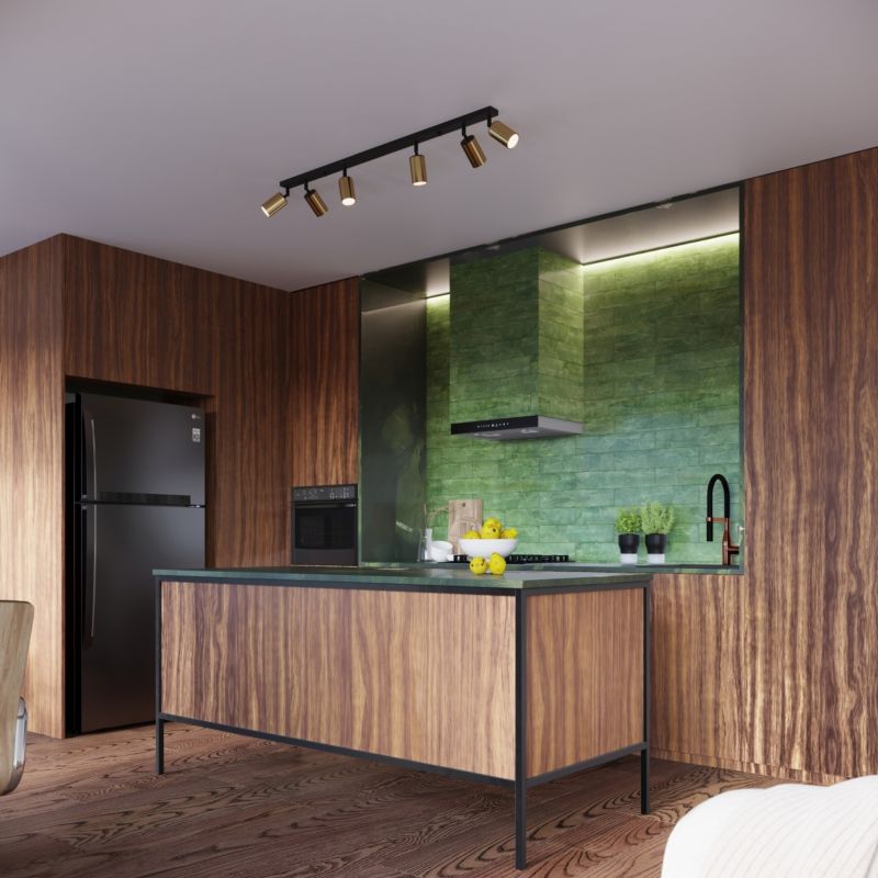 Plafond Sollux Lighting WINX 3 sort/guld 1 stk.