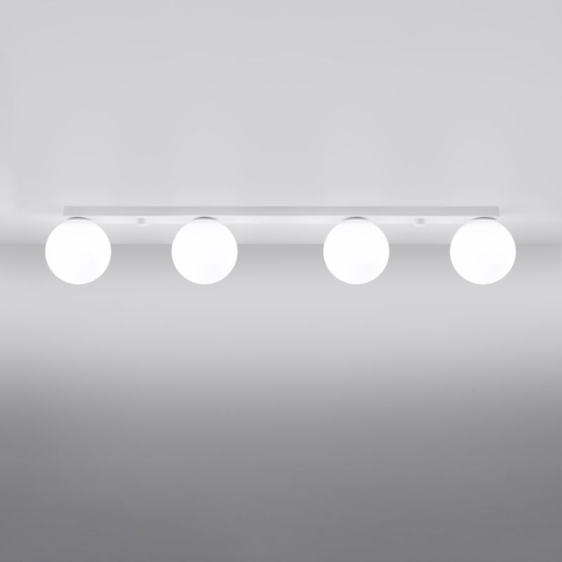 Plafond Sollux Lighting YOLI 4 hvid 1 stk.