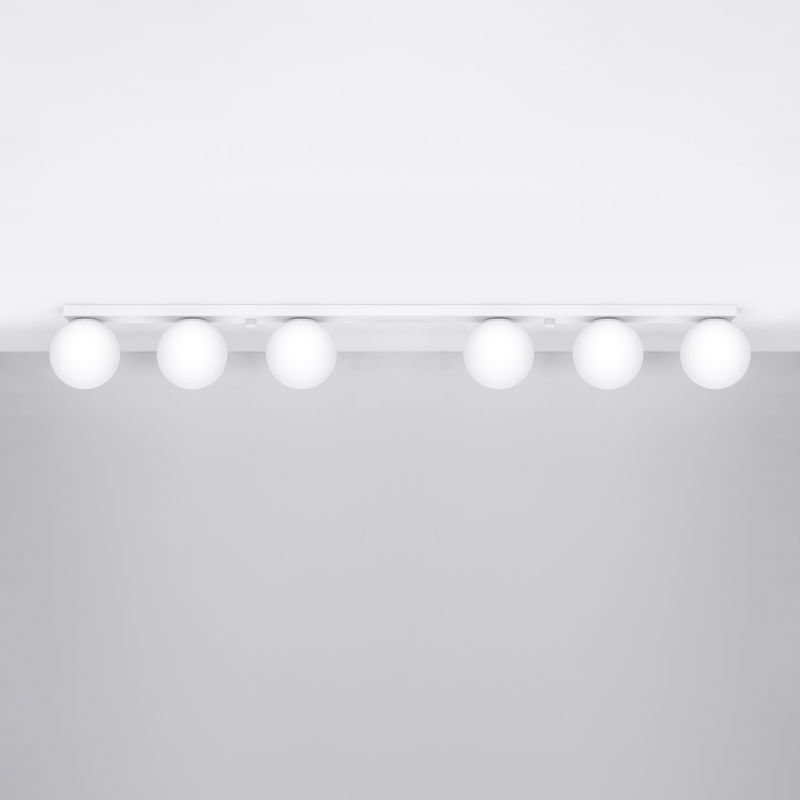 Plafond Sollux Lighting YOLI 6 hvid 1 stk.