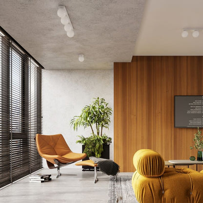 Plafond Sollux Lighting YOLI 6 hvid 1 stk.