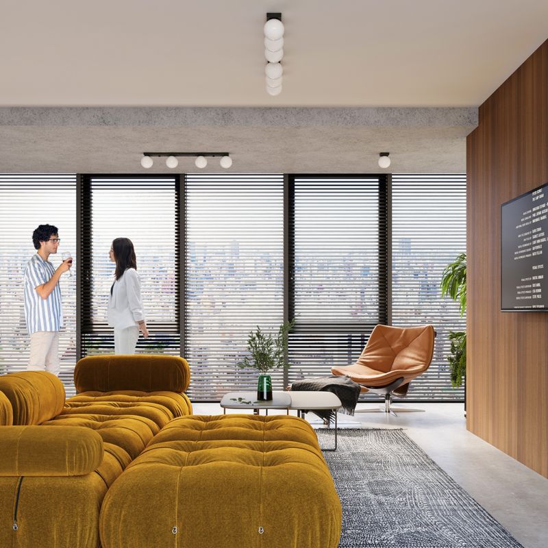 Sollux Lighting YOLI 6 sort plafondel, 1 stk.