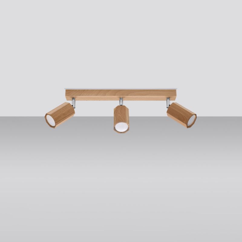 Plafond Sollux Lighting ZEKE 3 eg 1 stk.