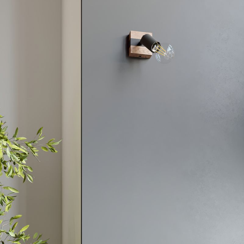 Plafond Sollux Lighting ZUCA 2 sort 1 stk.