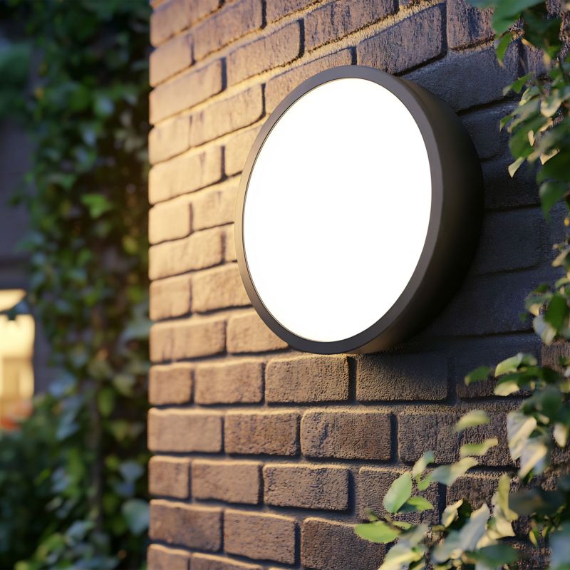 Loftslampe Livo 4xE27 IP54 Sort