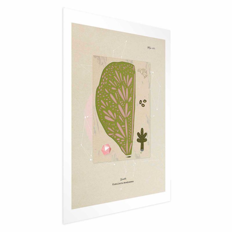 Artgeist plakat abstrakt træ 29,7x42 cm uden ramme 1 stk