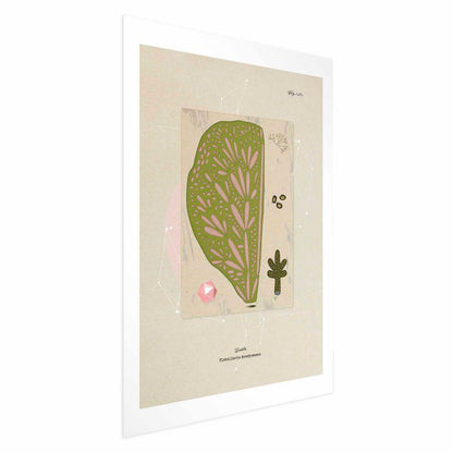 Artgeist plakat abstrakt træ 29,7x42 cm uden ramme 1 stk