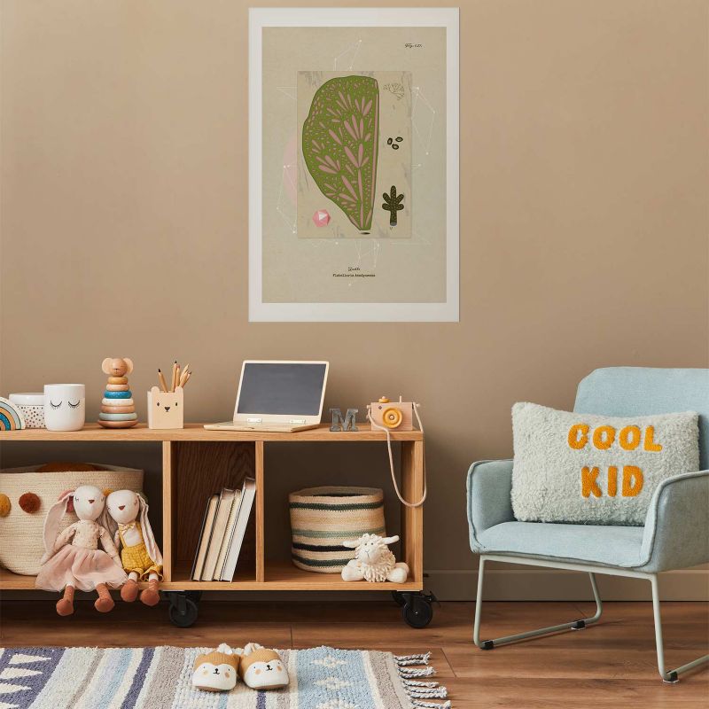 Artgeist plakat abstrakt træ 29,7x42 cm uden ramme 1 stk