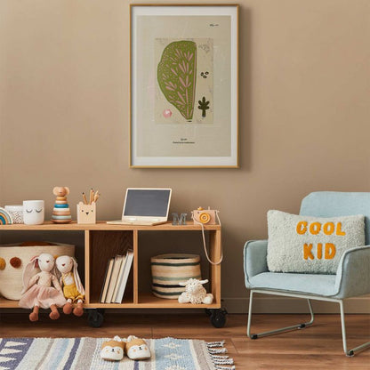 Artgeist plakat abstrakt træ 29,7 x 42 cm med guldramme 1 stk