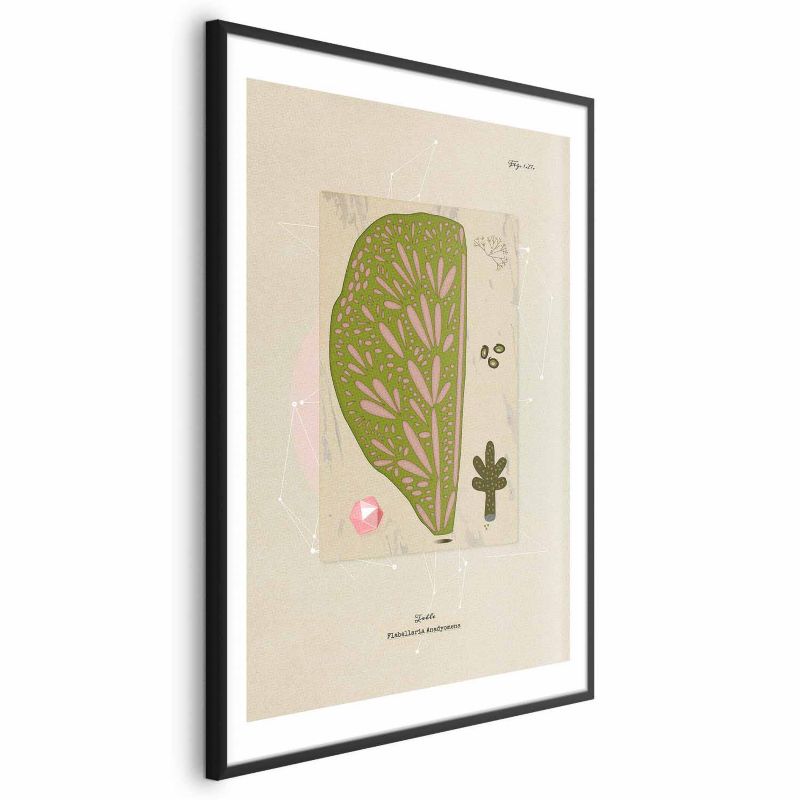 Artgeist plakat abstrakt træ 40x60 cm med sort ramme, 1 stk