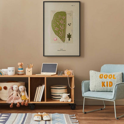 Artgeist plakat abstrakt træ 60x90 cm med sort ramme, 1 stk