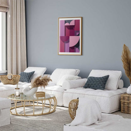 Artgeist plakat abstrakt home 40 x 60 cm med guldramme, 1 stk