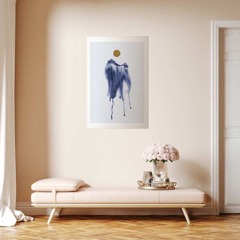 Artgeist plakat akvarel abstraktion 60x90 cm uden ramme, 1 stk