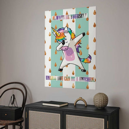 Artgeist plakat Always be yourself 40x60 cm uden ramme, 1 stk