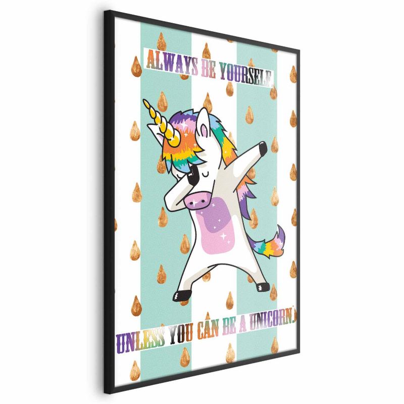 Plakat Artgeist Always be yourself 60 x 90 cm med sort ramme, 1 stk