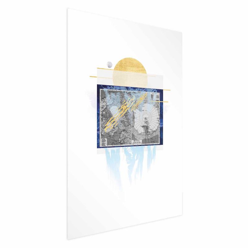 Artgeist plakat Antarktis 21x30 cm uden ramme, 1 stk