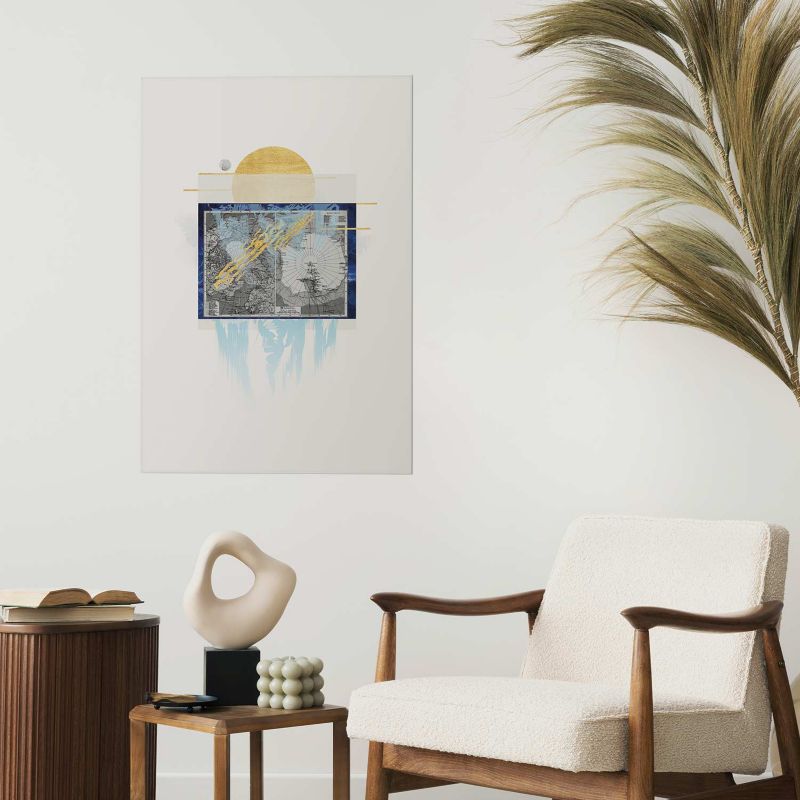 Artgeist plakat Antarktis 60x90 cm uden ramme, 1 stk