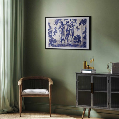 Artgeist plakat Antik vingård 60 x 40 cm med sort ramme, 1 stk