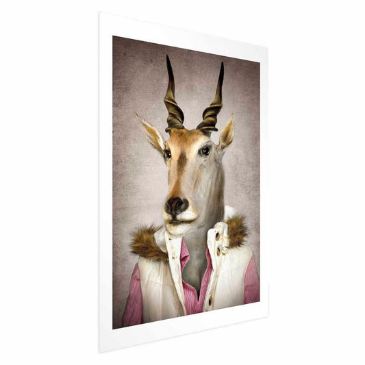 Artgeist plakat antilope 40 x 60 cm uden ramme, 1 stk