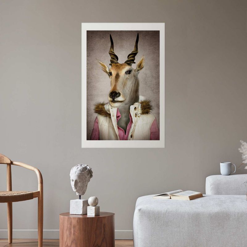 Artgeist plakat antilope 40 x 60 cm uden ramme, 1 stk